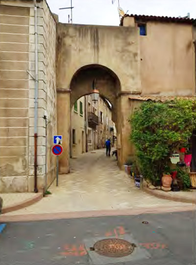 Porte sud du castrum
